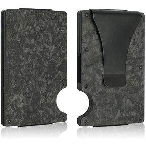 Men's Wallet with Money Clip (Aluminum Black)
