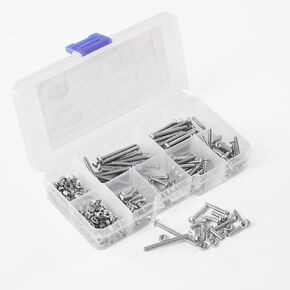 50 Pieces M8 x 10mm /16mm /20mm /30mm /40mm, Button Head Socket Cap Screws Bolts Nuts Kit, 304 Stainless Steel