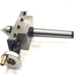 Precision Taper Turning Attachment With Dead Center For Lathe Machine-metric (Morse Taper MT1)