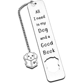 Dog Bookmark Funny Bookmark Gifts for Dog Lovers Bookmarks Gift for Reading Women Men Birthday Gifts for Dog Owners Book Lovers Cute Bookmarks for Friends Students Christmas Graduation Gifts