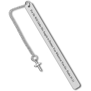 Christian Religious Bookmark Inspirational Gifts for Daughter Son Book Lovers Bookworm Reading Lovers Graduation Gifts Bible Verse Bookmark Religious Scripture Gifts for Friend Baptism Faith Gifts