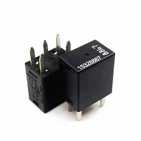 حزمة من 2 قطعة OE Relay 15328867 12VDC 20A 5PIN Relay محرك مروحة تبريد المحرك متعدد الأغراض استبدال التتابع لجنرال موتورز جي إم سي بويك تشيفي