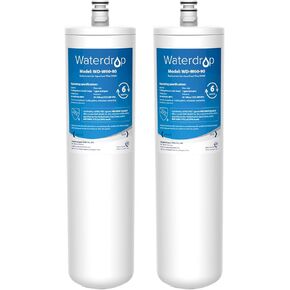Waterdrop DW80/90 Under Sink Water Filter, Replacement for Aqua-Pure® AP-DW80/90, AP-DWS1000, Kohler® K-201-NA, Kohler® K-202-NA (Pack of 2), Model No.WD-W60-80/90
