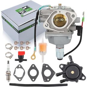 32 853 08-S Carburetor for Kohler 32 853 04-S SV710 SV715 SV720 SV725 SV730 SV735 SV740 SV810 SV820 SV830 SV840 for TORO 74375 74815 74818 74823 with Fuel Pump Filter Line