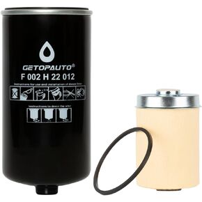001081778R93 006018618D1 Fuel Filter Combo Compatible with Mahindra 1533 4WD Gear T4 1533 4WD HST T4 1538 Gear 4WD T4 1538 HST 4WD T4 1538 HST Cabin T4 Replaces 001081778R93 006018618D1