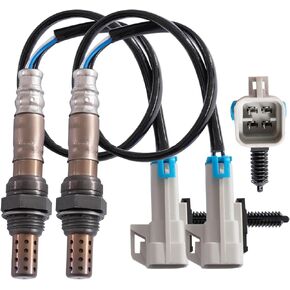 2Pcs Oxygen O2 Sensor 234-4668 12594452, Automotive Replacement 02 Sensors Upstream Compatible with for Chevy for Silverado for Suburban for GMC for Yukon for Buick 250-24470 15284