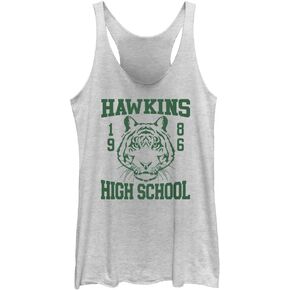 Netflix Stranger Things Hawkins High School 1986 Women's Racerback Tank Top