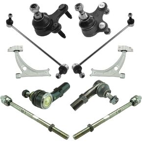 TRQ Front Steering & Suspension Kit Fits 2009-2016 Volkswagen Tiguan