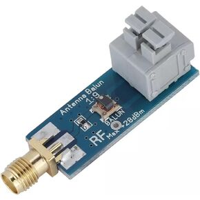 Femei 6-160MHz HF Balun 28dBm Tiny 1:9 Ratio Balun DIY RTL-SDR with SMA Female Connector
