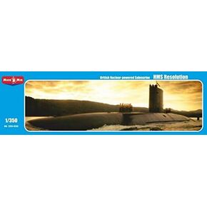 HMS Resolution British nuclear-powered submarine 1/350 Micro Mir 350-026