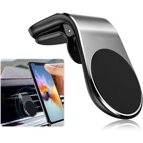 1Pc Black Universal Phone Holder Clip Car Air Vent Magnetic Mount Holder Bracket for Cell Phone GPS Suporte Celular Car Phone Holder, Cell Phone Automobile Cradles, Accessories