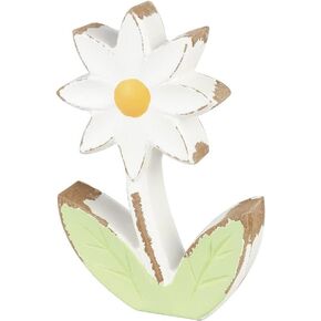 Collins Painting Wooden Flower Shelf Sitter (Pink Daisy) 4W*5H*0.75D inch