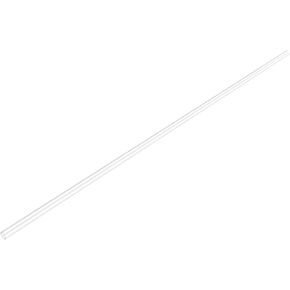 uxcell 2pcs Clear Rigid Tubing 4mm(5/32'') ID x 6mm(1/4'') OD x 2Ft Length Round Plastic Polycarbonate Tube