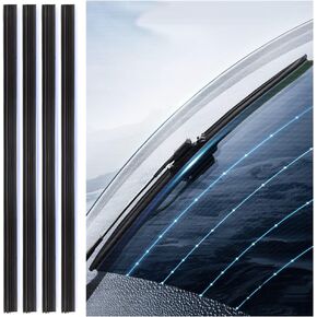 4 قطع من شفرات ممسحة الزجاج الأمامي، 32 بوصة قابلة للتشذيب بنفسك، بدون إطار بدون إطار، شفرات ممسحة الزجاج الأمامي بدون عظم، قطع غيار وإكسسوارات السيارات العالمية in Kuwait