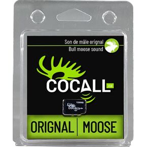 Moose Sound Card for Hunting (Includes 4 Different Moose Cow Sounds) - Micro SD Card for Cocall 2X - Replicates Real Female Moose Sounds