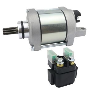 Starter Motor & Relay for KTM 450 SX-F XC-F 2013-2015, 450 XC-W 2012-2015, 500 EXC XC-W 2012-2015, 78140001000 SMU0532