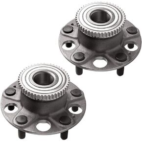 KEYOOG 2Pcs 512188 (5 Lug) Rear Wheel Hub and Bearing Assembly Fit For 2003-2007 Ho-nda Accord (Fit Fuel Type:GAS Only) /2004-2008 Ac-ura TL