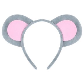 Mouse Ears Headband Animal Ears Headwear Plush Hairband For Animal Cosplay Cute Party Headwear Halloween Cosplsy Costume Accessories Christmas Cosplay Hairbands