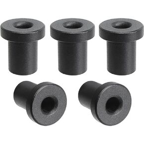 Sliding Barn Door Spacers,Mairuker 1-5/16in Matte Black Spacer Replacement Sliding Barn Door Hardware for Flat Track Set of 5