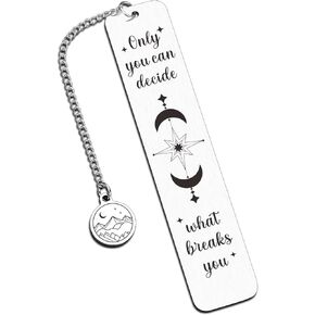 Inspirational Gifts for Women, Book Merch Gifts, Bookmarks for Book Lovers Bookish Bookworm Reader Nerd, Spiritual Gifts for Women, Book Marks for Reading Women Men, Book Accessories, Bookish Gifts
