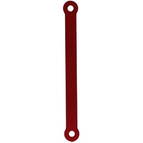 TOPINCN 1:10 RC Car Aluminum Alloy Front Arm Tie Bar Fit for Traxxas Slash 2WD (Red)