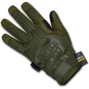 Rapdom Tactical Impact Protection Gloves, Olive Drab, X-Large