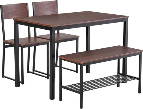 أطقم طاولات وكراسي الطعام، بني ريفي in Kuwait