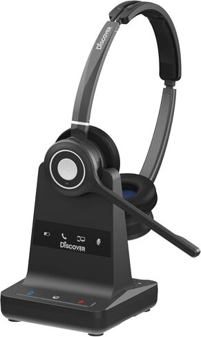 Discover Adapt 30 Wireless DECT Headset with Mic | Computer and Telephone Headset | Phone Headset for Office Phones – Interchangeable Headband in Saudi Arabia