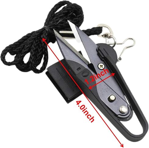 مقص غزل للحياكة مع غطاء مقص تطريز لقصاصات خيط الخياطة من نسيج الكروشيه in Kuwait