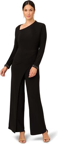 Adrianna Papell Womens Embellished Jersey JumpsuitJumpsuit in Saudi Arabia