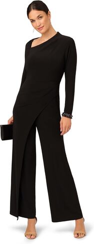 Adrianna Papell Womens Embellished Jersey JumpsuitJumpsuit in Saudi Arabia