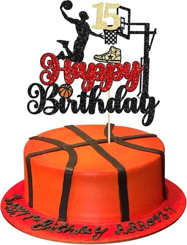 24Pcs Basketball Cupcake Toppers Star Sports Fan Basketball Backboard Cupcake Picks Baby Shower Basketball Players Sports Theme Birthday Party Cake Decorations Supplies in Kuwait