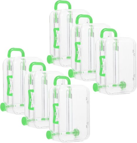 HOMSFOU 12pcs Suitcase Candy Box Mini Trunk Mini Clear Trunk Party Decorations Mini Suitcase Decor Wedding Favor Boxes Party Favor Boxes Mini Boxes for Traveling Case Toy in Saudi Arabia