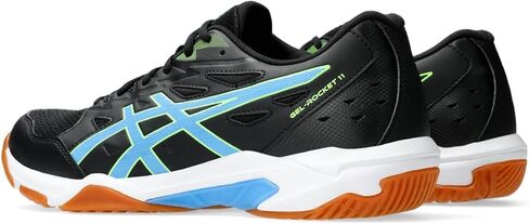 ASICS Men's GEL-ROCKET 11 Volleyball Shoes, 9.5, BLACK/WATERSCAPE in Saudi Arabia