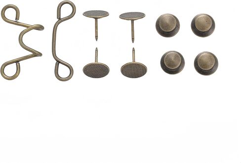 3Set Nail-Free Metal Jeans Button Snaps - Detachable Pants Clips Buttons Pins DIY Waist Tightener Clothing Buckles Sewing Tools in Saudi Arabia