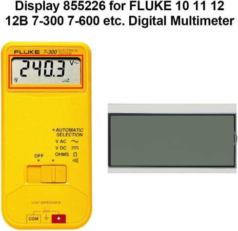 بديل ALLWAY 855226 لـ FLUKE 10 11 12 12B 7-300 7-600 وما إلى ذلك مقياس رقمي متعدد in Kuwait