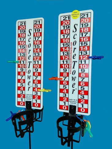 2-Pak - Scoreboard & Drinkholder for Cornhole, Horseshoes, 2-Pack in Saudi Arabia