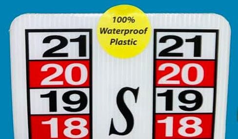 2-Pak - Scoreboard & Drinkholder for Cornhole, Horseshoes, 2-Pack in Saudi Arabia