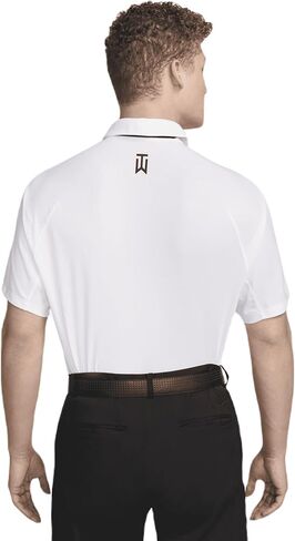 بولو الجولف Nike Dri-FIT Tiger Woods للرجال، أبيض، M عادي US in Saudi Arabia