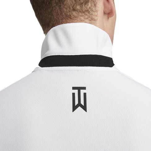 بولو الجولف Nike Dri-FIT Tiger Woods للرجال، أبيض، M عادي US in Saudi Arabia