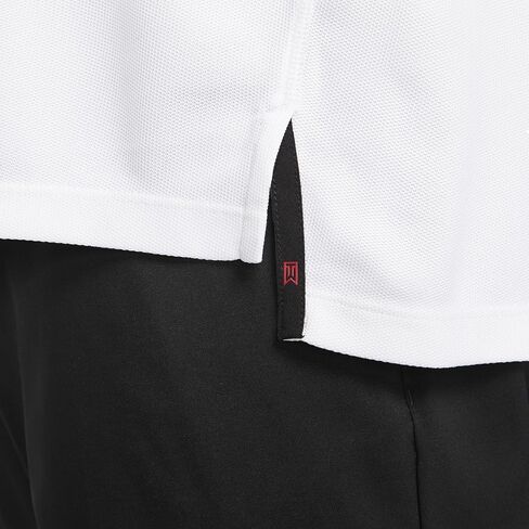 بولو الجولف Nike Dri-FIT Tiger Woods للرجال، أبيض، M عادي US in Saudi Arabia