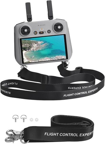 حبل للرقبة لجهاز التحكم DJI RC/RC 2/RC Pro، حزام كتف قابل للتعديل من النايلون لملحقات DJI Mini 4 Pro/Mini 3 Pro/Air 3/Mavic 3 Pro/Mavic 3 Classic/Mavic 3 Cine in Saudi Arabia
