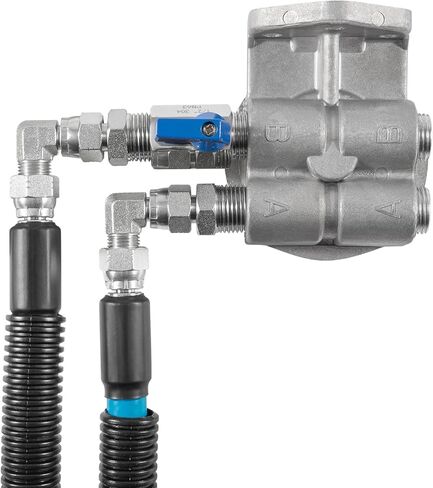 3405 وعاء فلتر الوقود طقم إرجاع منظم OBS مناسب لـ 1994-1997 Ford F250 F350 7.3L Powerstroke in Kuwait