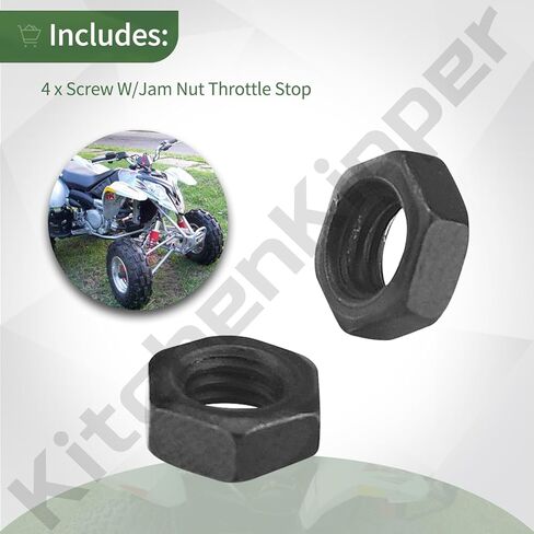 0455403 & 0451788 برغي مع إيقاف صمام الخانق متوافق مع مركبة P-olaris، يناسب طراز Sportsman 90/110، Outlaw 50/90/110، Predator 50، يستبدل in Kuwait