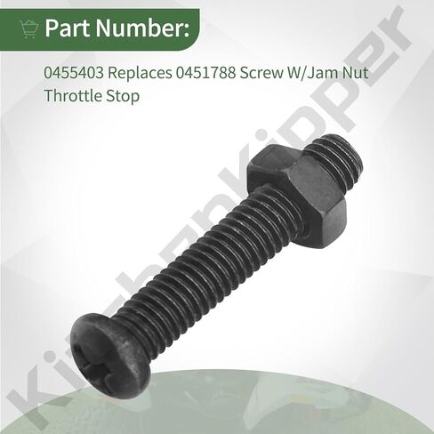 0455403 & 0451788 برغي مع إيقاف صمام الخانق متوافق مع مركبة P-olaris، يناسب طراز Sportsman 90/110، Outlaw 50/90/110، Predator 50، يستبدل in Kuwait