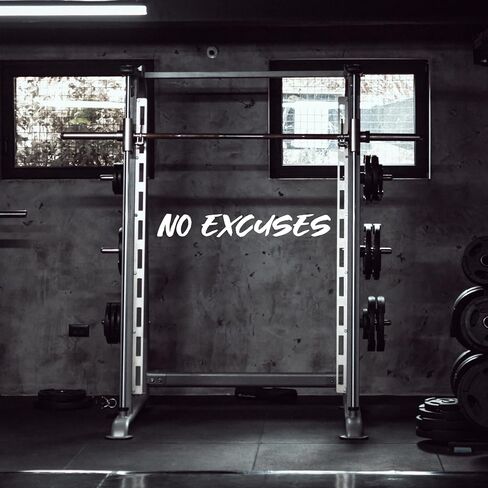 White Motivational Wall Stickers, Gym Wall Decals, Inspirational Wall Decor, Home Gym Wall Art, Workout Motivational Wall Art, Fitness Sports Vinyl Quote Removable (Discipline = Freedom White) in Saudi Arabia