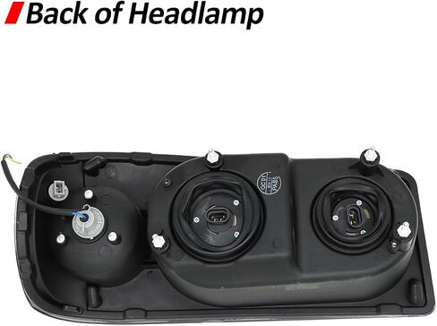 Headlight Assembly Fit for Mack Granite GU713, A Pair of Headlight Assemblies Both Sides Compatible with Select Mack Model in Saudi Arabia