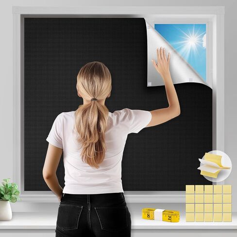 Blackout Curtains for Bedroom, 100% Blackout Window Blinds for Baby Nursery, Bedroom, Window, Dorm Room, Office Use (57“x 79") in Saudi Arabia
