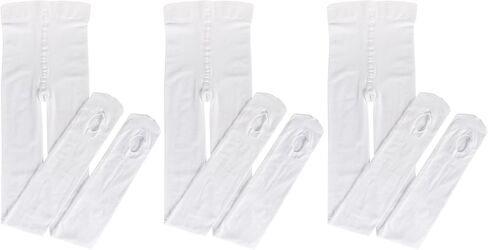 Ballet Tights | Dance Tights for Girls | Ultra-Soft and Convertible Leggings | Professional Dance Stockings - 3 Pairs (9-11 years) in Saudi Arabia