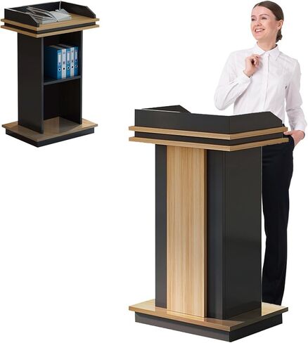 منابر منبر الكنيسة ومنصات الكنيسة والمدرسة والمكتب والمؤتمرات والمنزل حامل منصة خشبية مميزة لحفلات الزفاف والفصول الدراسية in Kuwait